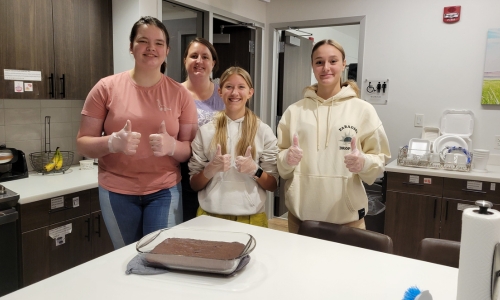 Group of Kids Volunteering at the Family Room