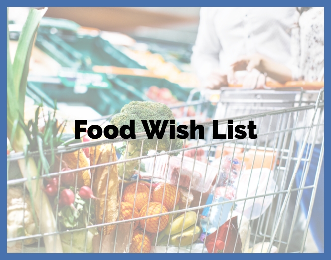 House Food Wish List