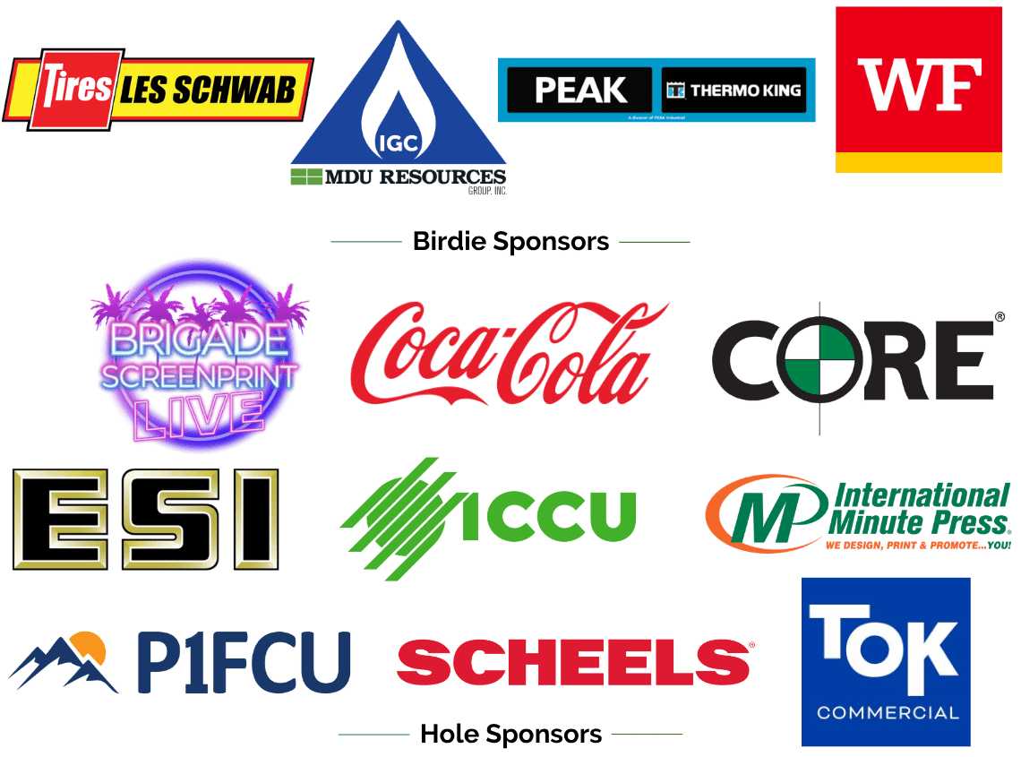 2026 Golf Tournament Sponsors