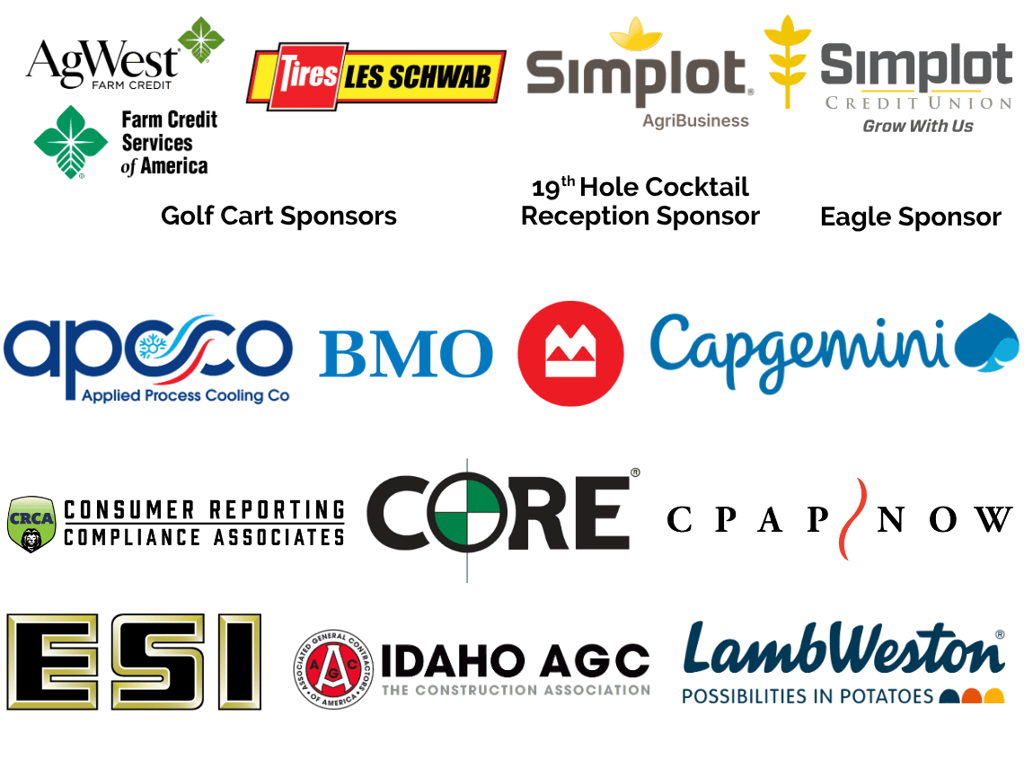 2026 Golf Tournament Sponsors