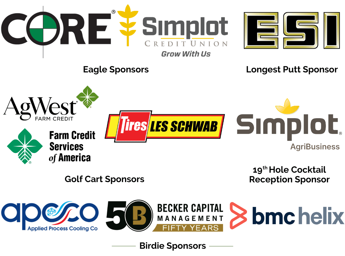 2026 Golf Tournament Sponsors
