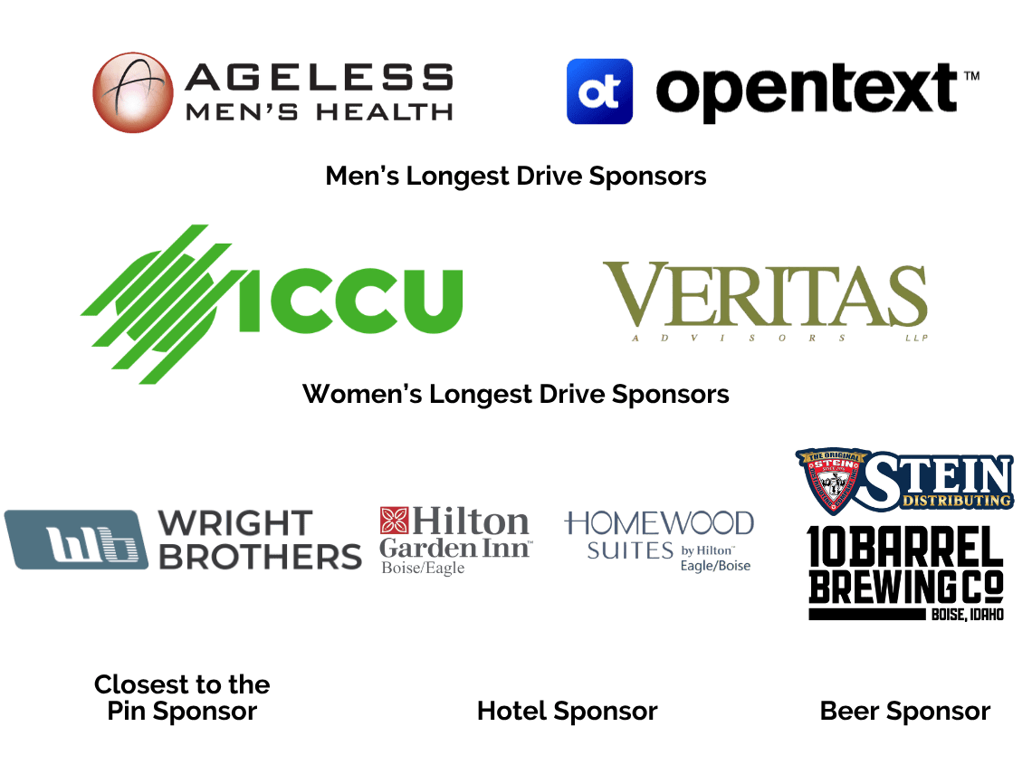 2026 Golf Tournament Sponsors