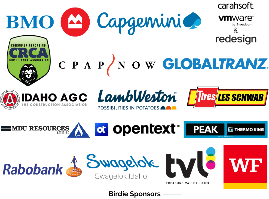 2026 Golf Tournament Sponsors