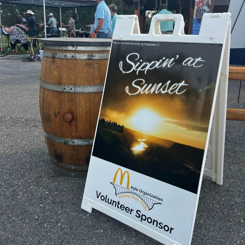 Sippin' at Sunset Event Sponsorship
