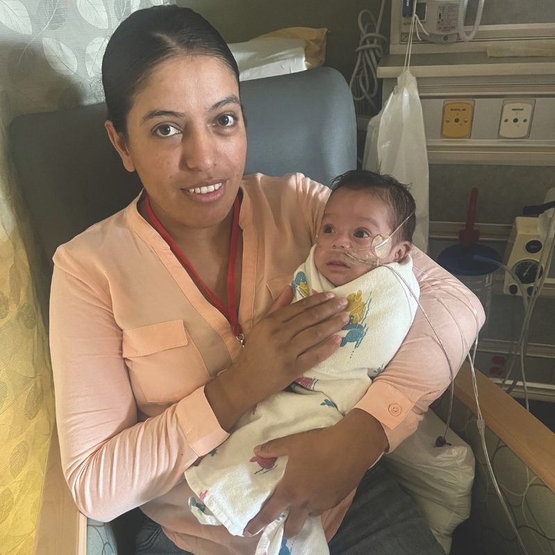 Castro Garcia Family in the Hospital