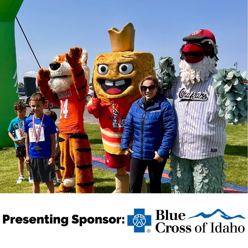 Mascot Race with Kids