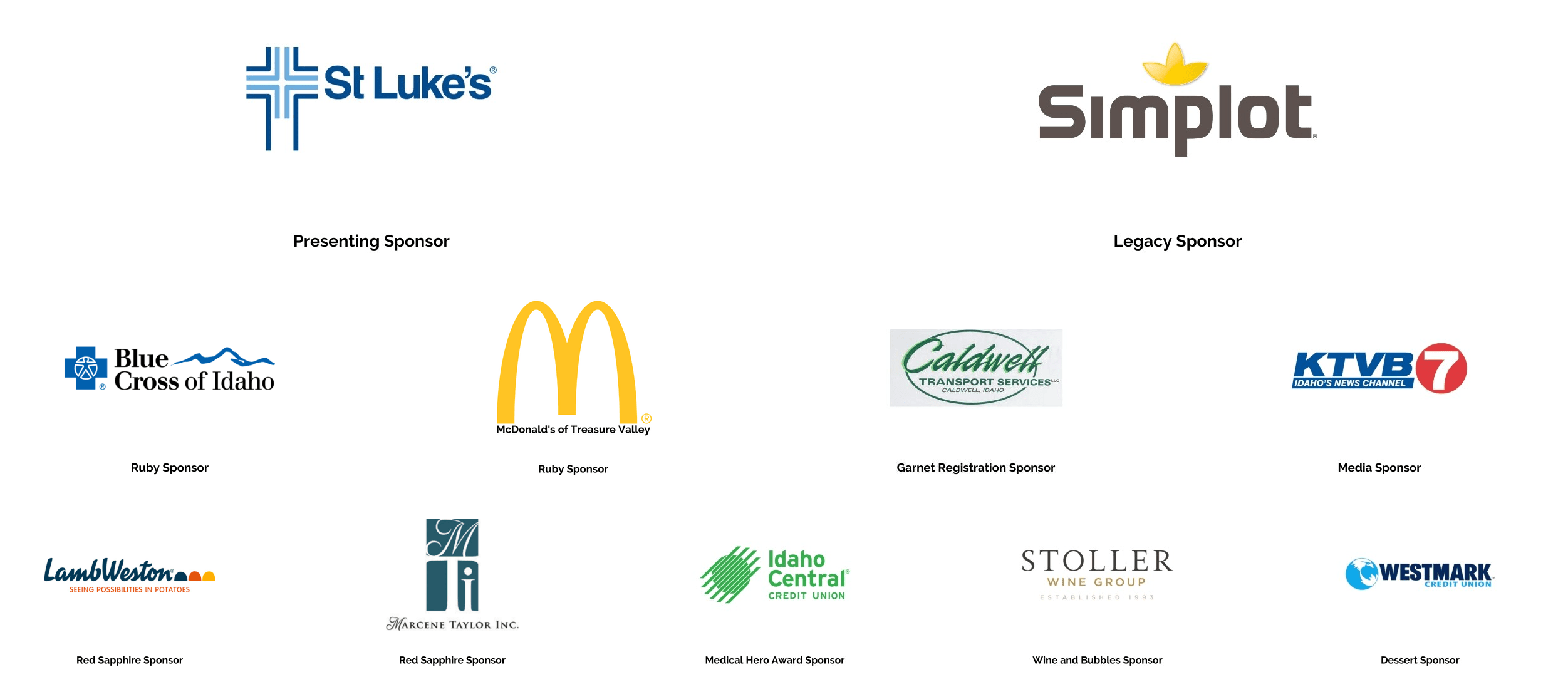 Red Shoe Sponsors