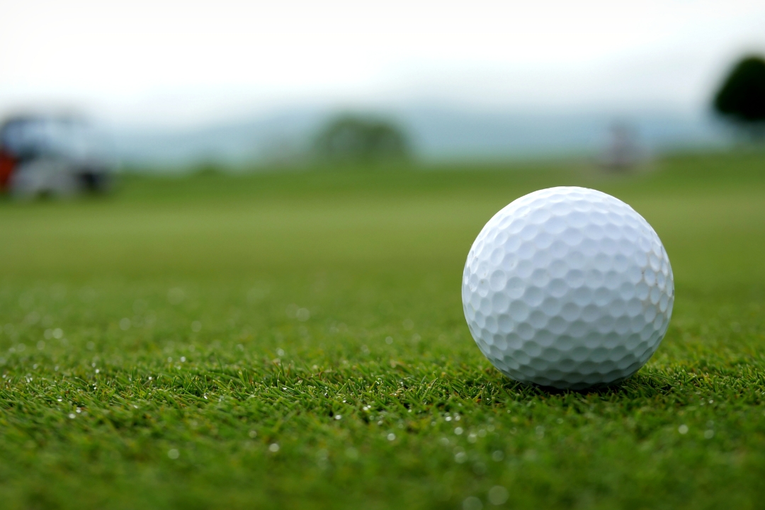 Golf Ball on Course
