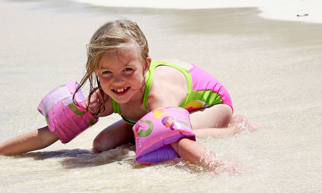 Little Girl at Beach