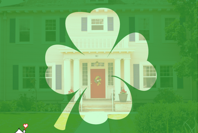 Picture of Idaho RMH with shamrock overlay