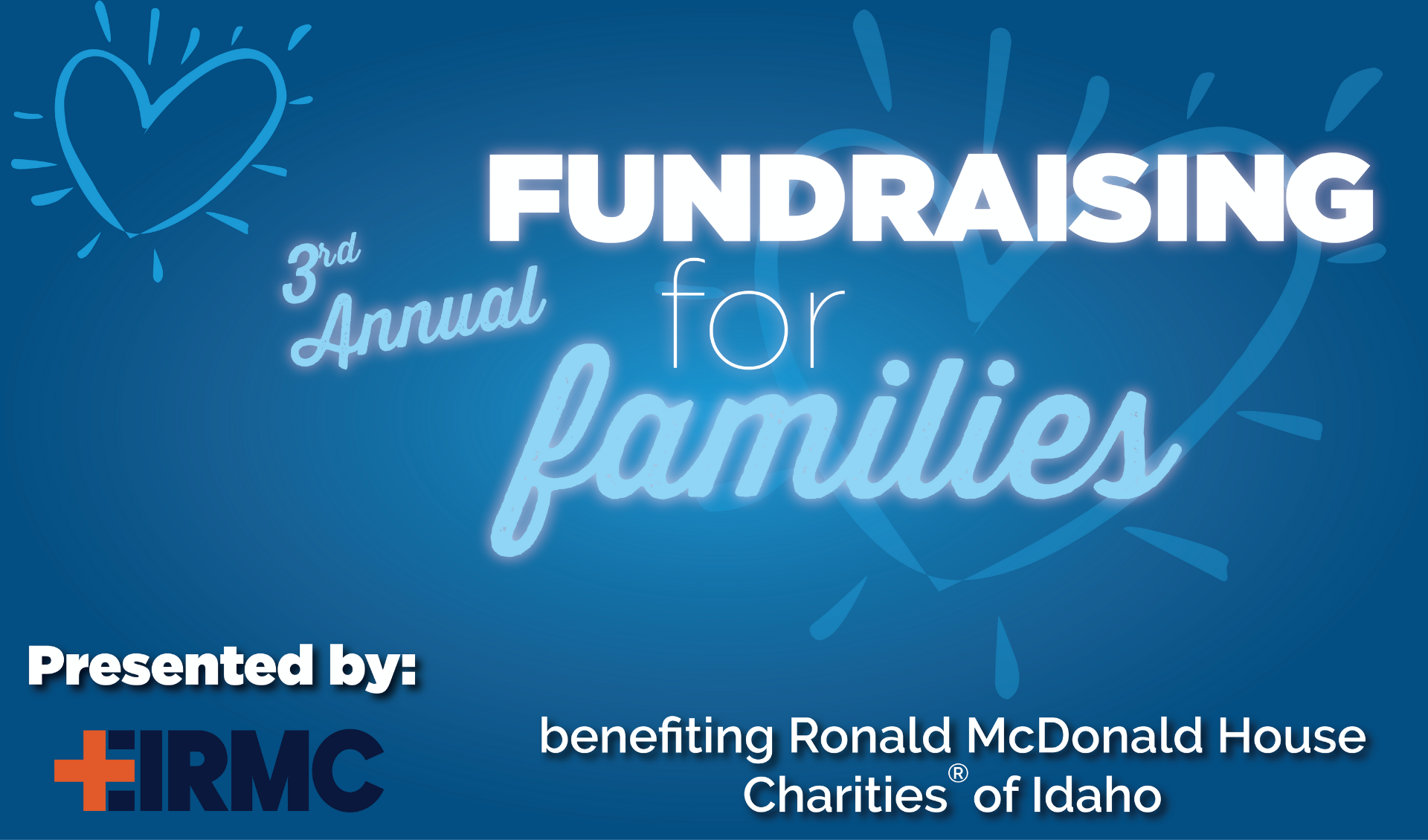 3rd Annual Fundraising for Families Website Header