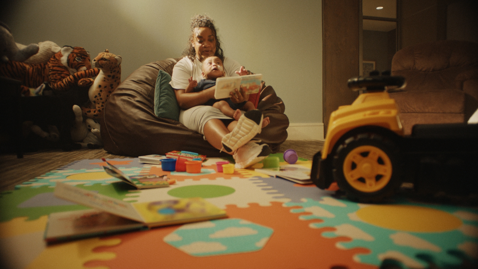 Family in Playroom