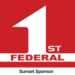 1st Federal Bank Sponsor Logo
