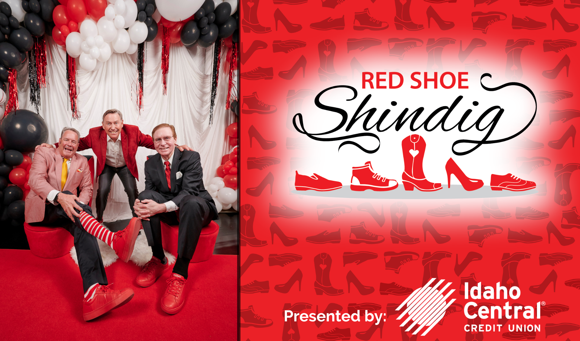 Red Shoe Shindig Website Header